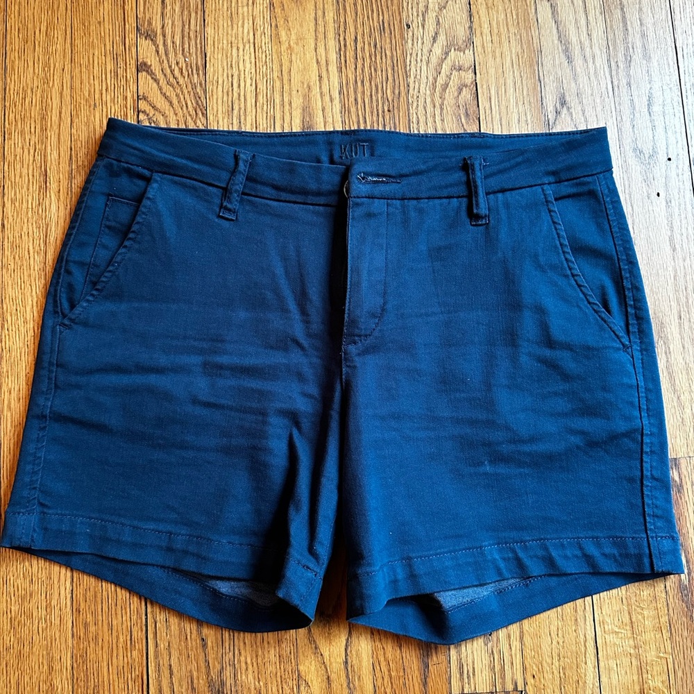 Kut from the Kloth Blue Bermuda Shorts Classic Style